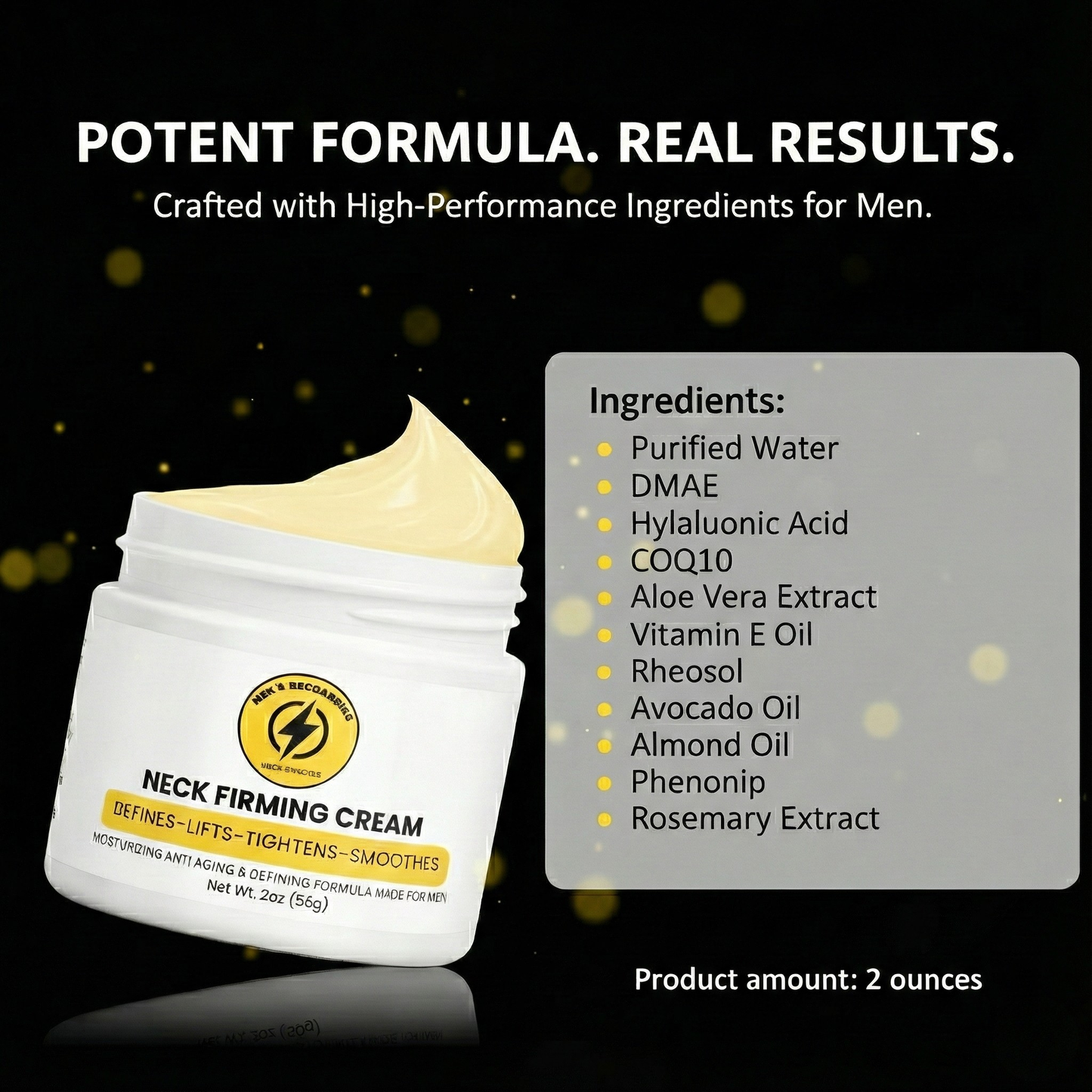 Men's Neck Firming Cream